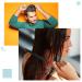 Mini Round Wood Hair Brush Set for Hair Styling - Nylon Bristles, Ideal for Blow Drying and Beard Care - 2 Styles Available - Buy Online on GoSupps.com