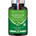 Laxatif Puissant BIO - Complexe de 5 Plantes + Pr biotiques - Contre Ballonnement & Constipation - Transit Naturel - Nutrimea - 90 G lules Vegan - Fabriqu en France