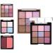 Palette de Maquillage | Maquillage Palette Paupi res Blush Highlighter | Effets Satin s et Mats Cosm tiques Doux Beaut pour Soir e et Voyages # 01 - Buy Online on GoSupps.com