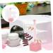 POPETPOP nail tips display stand nail art stands nail stands for nail art nail practice display stand nail tips display holder nail display stand holder spiral Acrylic bracket 6.2x6.2cm Pink - Buy Online on GoSupps.com