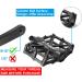 GPMTER 9/16 Bike Pedals for MTB Road Bicycle - Lightweight Aluminum Alloy Flat Pedal with Anti-Skid Pins, Universal Platform for Travel, Mountain, and Cycle-Cross Bikes - Black - Buy Online on GoSupps.com