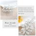 Bride Crystal Wedding Hair Comb - Rhinestone Hair Piece for Women and Girls - Buy Online on GoSupps.com