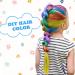 Kids Hair Chalk Comb Set - Washable Temporary Hair Dye for Ages 5-10 | Perfect Birthday Party Gift | Cosplay and DIY Fun | Blue, Pink, Purple, Green, Orange, Yellow | Christmas Upgrade - Buy Online on GoSupps.com