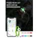 Reflective Airtag Cat Neck Band with Bell - Luminous Green Kitten Collar for Puppies & Cats - Buy Online on GoSupps.com
