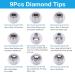 Beauty Star 3-in-1 Portable Diamond Microdermabrasion Machine with Vacuum & Spray - Buy Online on GoSupps.com