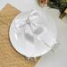 Lace Ribbon Bow Hair Clip Princess Bowe Legant Trace Hair Bow Heart Bowknot Ribbon Hairpin Black - Buy Online on GoSupps.com