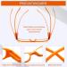 Shop Cojwis 4 Pack Women's Reading Glasses - Fashionable Spring Hinge Readers with Stylish Patterns | 1.75x Magnification | International Shipping Available - Buy Online on GoSupps.com
