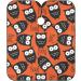 Waterproof Barber Cape - Owl Orange & Cheetah Haircut Bib for Men & Women | Unisex Hair Cutting Cape - Buy Online on GoSupps.com