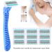 10pcs Manual Razor Set - Premium Razor Handles for Home & Salon Use | International Shipping - Buy Online on GoSupps.com