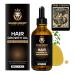 Mane Might Hair Growth Oil Hair Loss Treatment with Rosemary Castor Jojoba Argan & Tea Tree Oil 100% Natural Formula for Hair Growth & Thickness 118ml