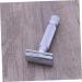 Premium Stainless Steel Safety Razor for Men - Eco-Friendly Wood Handle | Best Shaving Experience - Buy Online on GoSupps.com
