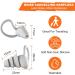 10 Pair Silicone Ear Plugs - Reusable Soft Washable Noise Cancelling - Ideal for Sleeping Shooting Music & Construction - Includes Plastic Case - Buy Online on GoSupps.com