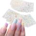 30 Sheets Colorful Flower Nail Art Stickers - Self-Adhesive Decals for Women and Girls - Elegant 3D Design with Daisies, Hearts, and Bow Ties - Nail Art Supplies to Enhance Glamour - Buy Online on GoSupps.com