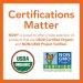 Now Foods Organic Acacia Fiber Powder 12 oz | Certified Pure & Natural - Buy Online on GoSupps.com