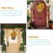 HOMSFOU 3pcs Sunflower Basket Sunflower Centerpieces for Tables Fake Plant Spring Wreaths Artificial Sunflowers Hanging Basket Christmas Farmhouse Decor Wall Silk Flower Flowerpot Yellowx3pcs 40x14cmx3pcs - Buy Online on GoSupps.com