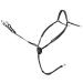Passier breastplate Marcus Ehning black silver with martingale fork pony