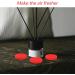 Luxshiny 100pcs Refill Pads - Reusable Round Cotton Mini Diffuser Pads for Scenting - Red Cotton Diffusing Mats for Aromatherapy - Buy Online on GoSupps.com