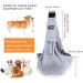 Adjustable Dog Carrier Bag for Puppies & Small Dogs Up to 6.8kg - Sling Style for Walks & Outdoor Activities (Gray) - Buy Online on GoSupps.com