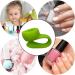 Wearable Nail Polish Holder - Wearable Manicure Display Tools - Anti Slip Grip Suction Flexible Silicone Nail Polish Holder Stand For Personal And Business Use - Buy Online on GoSupps.com