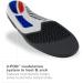 Men's Total Support Thin Full Length Arch Support Insoles for Minimalist Shoes - Size 12-13.5 - Buy Online on GoSupps.com