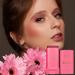 Travel Face Cream Blusher Stick - Creamy Makeup Solid Moisturizing Stick Cheeks Blusher - Cheeks Blusher Creamy Makeup Cheeks Blusher Beauty Blusher for Face Fanelod Red - Buy Online on GoSupps.com