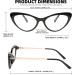FEISEDY Cat Eye Glasses for Women - Vintage Fashion & Blue Light Blocking - Classic B2363 Bright Black Frame - Buy Online on GoSupps.com