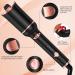 Automatic Hair Curler | 1 Curling Iron with Large Slot Auto Rotating 4 Temps & 3 Timer Settings | Dual Voltage & Auto Shut-off for Perfect Curls - Black - Buy Online on GoSupps.com