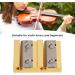 Jiayouy Violin Peg Reels Shaver - Professional Luthier Tools for Making Violin Tuning Pegs | Golden Zinc Alloy 2 Hole Design - Buy Online on GoSupps.com