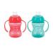 Nuby Two-Handle No-Spill Super Spout Grip N' Sip Cup - 4 Pack - Buy Online on GoSupps.com