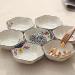 Fruit Bowl Snack Containers Ceramic Bowl Set Condiments Snack Tableware Condiments Japanese Dishes Japanese Sushi Suitable for Home Kitchen Breakfast Bowls (Color : B) (A) - Buy Online on GoSupps.com
