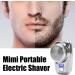 2023 Mini-Shave Portable Foil Shaver - Pocket Size Electric Razor for Men | USB Rechargeable & Washable | Perfect for Travel | Ideal Gift for Boyfriend, Father & Father-in-Law | Silvery - Buy Online on GoSupps.com