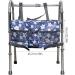 Walker Bag - Water Resistant Pouch Basket with 5 Pockets for Rollator and Folding Walker Wheelchairs Bariatric Walkers Blue - Buy Online on GoSupps.com