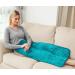 Ambershine XXXXL King Size Heating Pad - Fast-Heating Technology, 6 Temp Settings - Light Teal - Buy Online on GoSupps.com