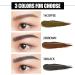 Eyebrow Dyeing Kit Professional Eyelash Eyebrow Dyeing Cream Sweatproof Waterproof Long-Lasting Eye Makeup Cosmetic Tool Dark Brown - Buy Online on GoSupps.com
