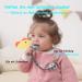 Seposve 4-Pack Silicone Pacifier Chain Holder - Adjustable Soft & Flexible Strap for Baby Boys & Girls - Includes 2 Black Pacifier Holders - Buy Online on GoSupps.com