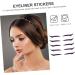 Didiseaon 40 Pairs Eyeliner Glitter Stickers Stiker Adhesive Stickers Adhesive Tape Plastic Double Eyelid - Buy Online on GoSupps.com