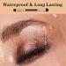 Rosarden 10-Color Eyeshadow Palette - Matte, Nude & Glitter Shades with Eyeshadow Brush - Highly Pigmented Neutral Shadows for Brown Eyes - Buy Online on GoSupps.com