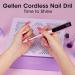 Gellen Professional Electric Nail File | 11-in-1 Cordless Rechargeable Nail Drill Kit for Acrylic & Gel Nails | Effective Hand & Foot Care Tool for Thick Nails - Buy Online on GoSupps.com