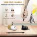 Rosaui Cat Toys Set B - 12 Interactive Fishing Toys with Suction Cups & Feathers for Cats | Self-Employment & Intelligence Play Set - Buy Online on GoSupps.com