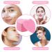 60 Pink Reusable Facial Sponges - Deep Cleaning & Makeup Remover - Natural Compressed Sponges for All Skin Types - Buy Online on GoSupps.com
