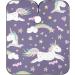 Waterproof Barber Cape - Unicorn & Star on Purple | Cheetah Haircut Bib for Men & Women | Stylish & Durable Hair Cutting Cape - Buy Online on GoSupps.com
