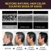 2-in-1 Blackening Shampoo for Black Hair - Quick Nourishing Hair Dye for Men & Women | Easy to Use Hair Dye Bibs - Buy Online on GoSupps.com