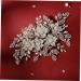 Ipetboom bride hair combs hair accessories for women wedding European and American accessories hair comb silver hair clips hollow out Hair up headgear alloy comb bride - Buy Online on GoSupps.com