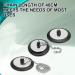 Upgrades Sink Stoppers Set Rubber Drain Plugs with Hand Hook Simple Installation Suitable for Kitchen & Bathroom Sinks 5cm sets - Buy Online on GoSupps.com