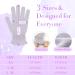 Migliore Wear Cotton Eczema Gloves for Dry Hands - 6 Pairs Taro Purple-S/M - Buy Online on GoSupps.com