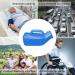 Men's Urinals 2 Pack - 1200ml Portable Urine Collection for Hospital, Incontinence, Elderly - Travel Bottle, Blue - Buy Online on GoSupps.com