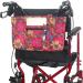 Detachable Heat Compartment Walker Bag - Water Resistant Tote Organizer for Folding Rollator, Wheelchairs - Bariatric Walkers (Flower) - Buy Online on GoSupps.com