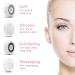 CLSEVXY Waterproof Facial Cleansing Spin Brush Set with 4 Interchangeable Heads - Electric Face Scrubber for Deep Scrubbing and Exfoliating in Pink - Buy Online on GoSupps.com