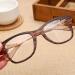 CaOxn retro wood anti blue light fatigue reading glasses reduces the eye load tiredness headache resin lens with diopters 1.0-3.0 Type2 +2.50 +2.50 Type2