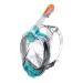 SEAC Libera, Full Face Snorkeling Mask aquamarine/orange Large-X-Large